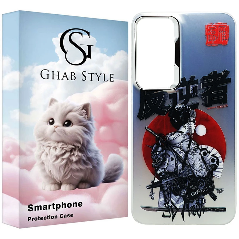 کاور قاب استایل مدل سامورایی مناسب برای گوشی موبایل سامسونگ Galaxy A55 4G / A55 5G / A35 4G / A35 5G