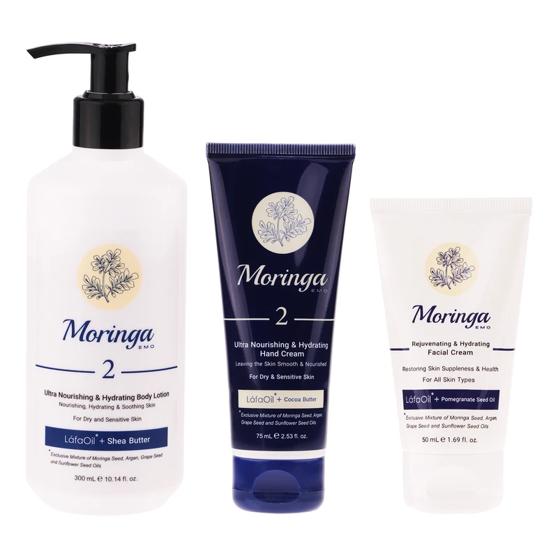 ست بهداشتی مورینگا امو مدل For a Lovely Skin Touch بسته 3 عددی