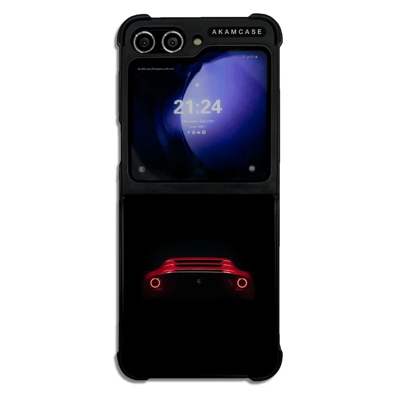 کاور آکام مدل AMC-WSGZFLIP5-CARS-42 مناسب برای گوشی موبایل سامسونگ Galaxy Z Flip 5