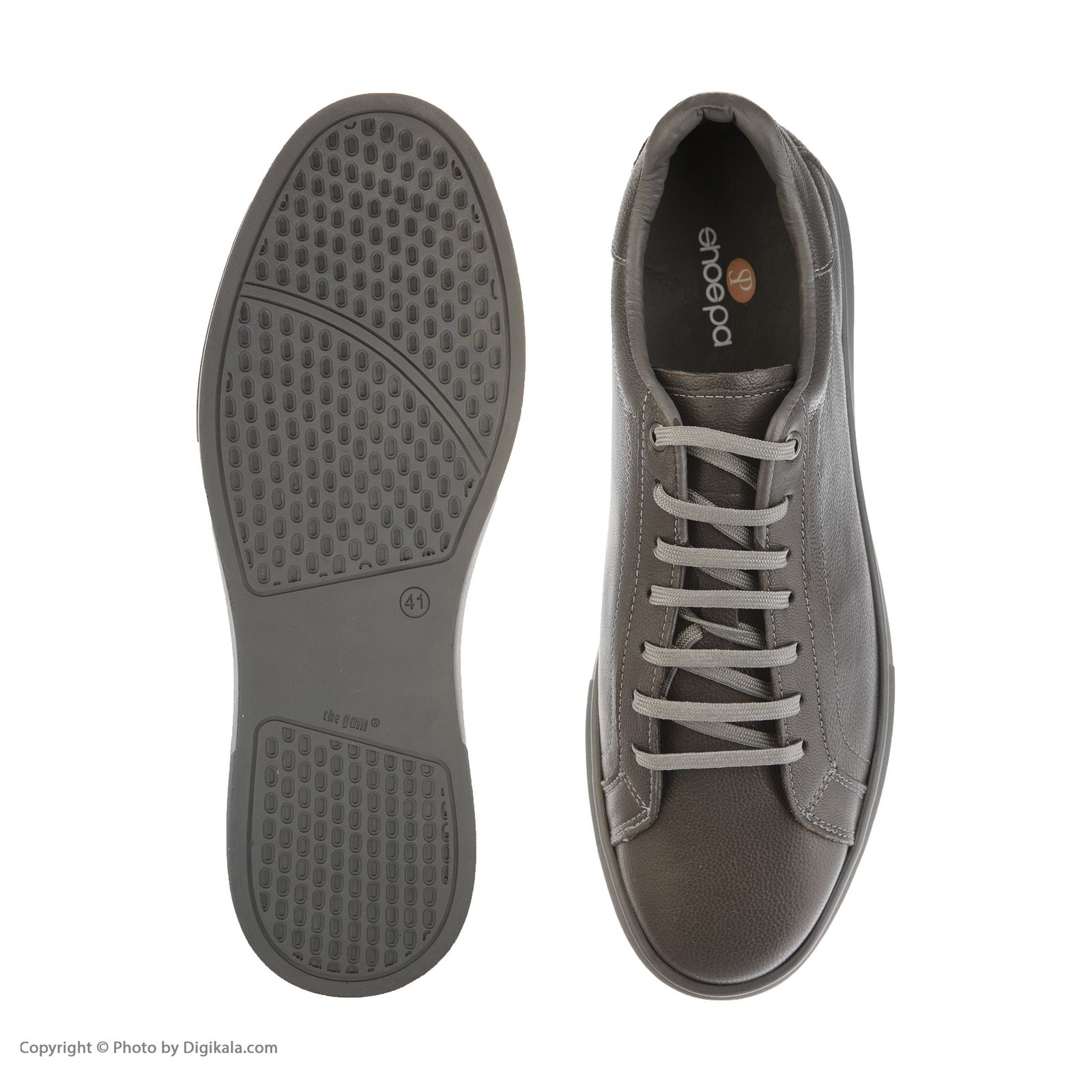 کفش روزمره مردانه شوپا مدل dgr6001darkgray -  - 5