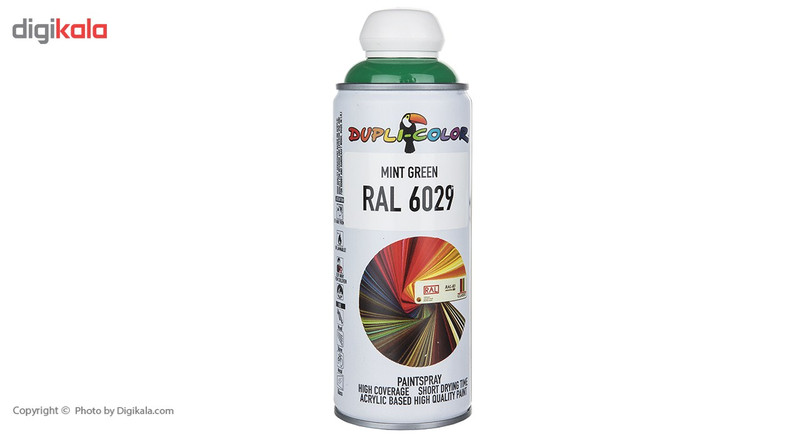 اسپری رنگ سبز دوپلی کالر مدل RAL 6029 حجم 400 میلی لیتر