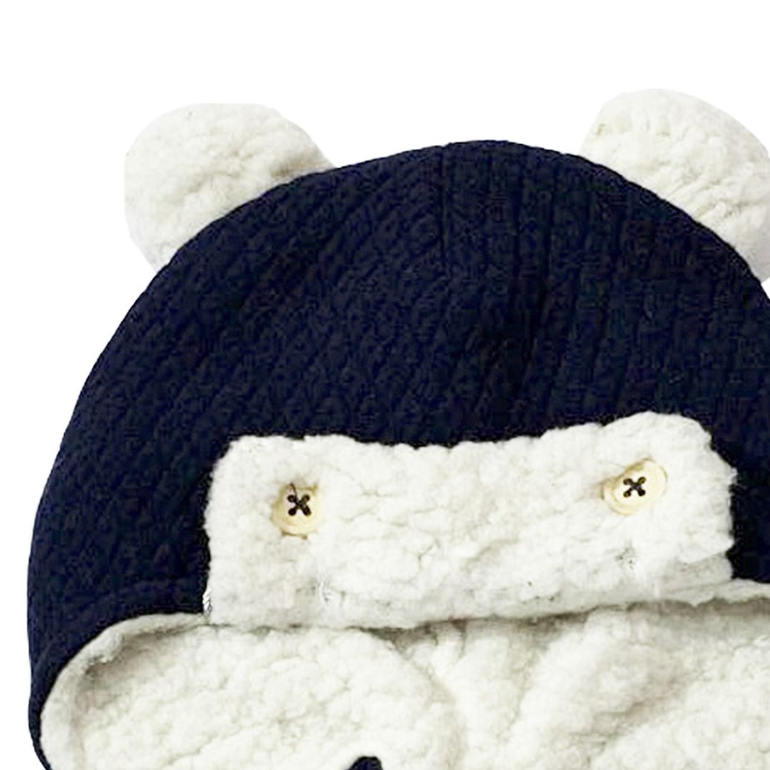کلاه بافتنی نوزادی جیکل مدل خرس JK949201-88 -  - 3