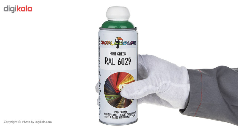 اسپری رنگ سبز دوپلی کالر مدل RAL 6029 حجم 400 میلی لیتر