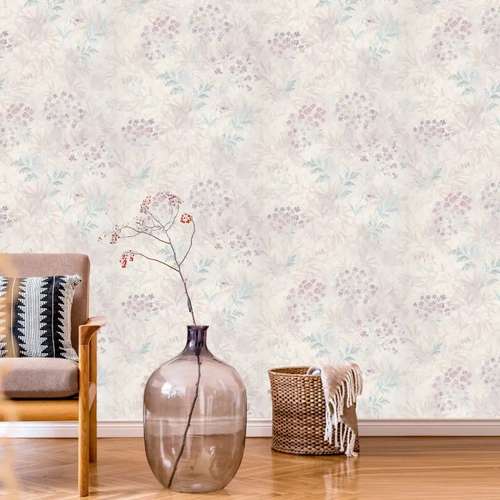 کاغذ دیواری مدل گل دار کد 7043