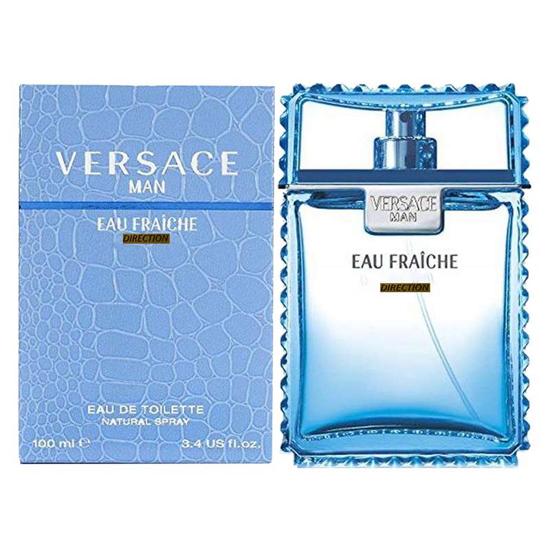 ادو پرفیوم مردانه دایرکشن مدل Versace  Fraiche حجم 100 میلی لیتر