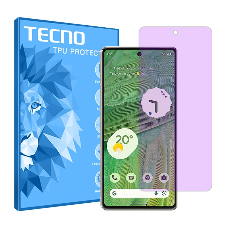 محافظ صفحه نمایش آنتی پرپل تکنو مدل HyPRL مناسب برای گوشی موبایل گوگل Pixel 7