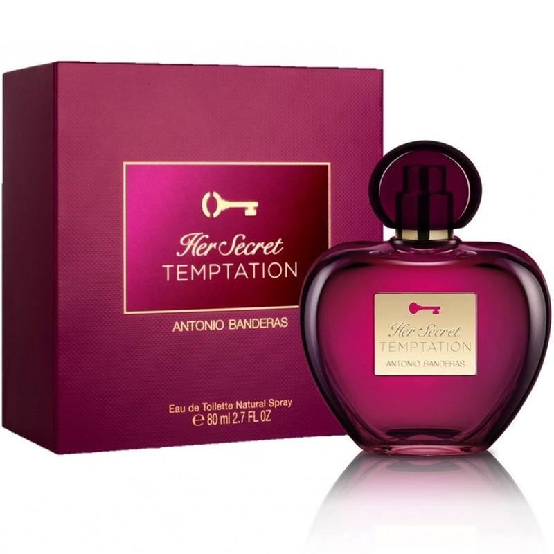 ادو تویلت زنانه آنتونیو باندراس Her Secret Temptation حجم 80ml