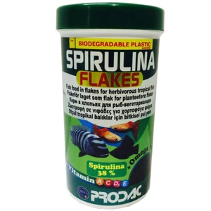 غذای ماهی پروداک مدل Spirulina Flakes  وزن 50 گرم