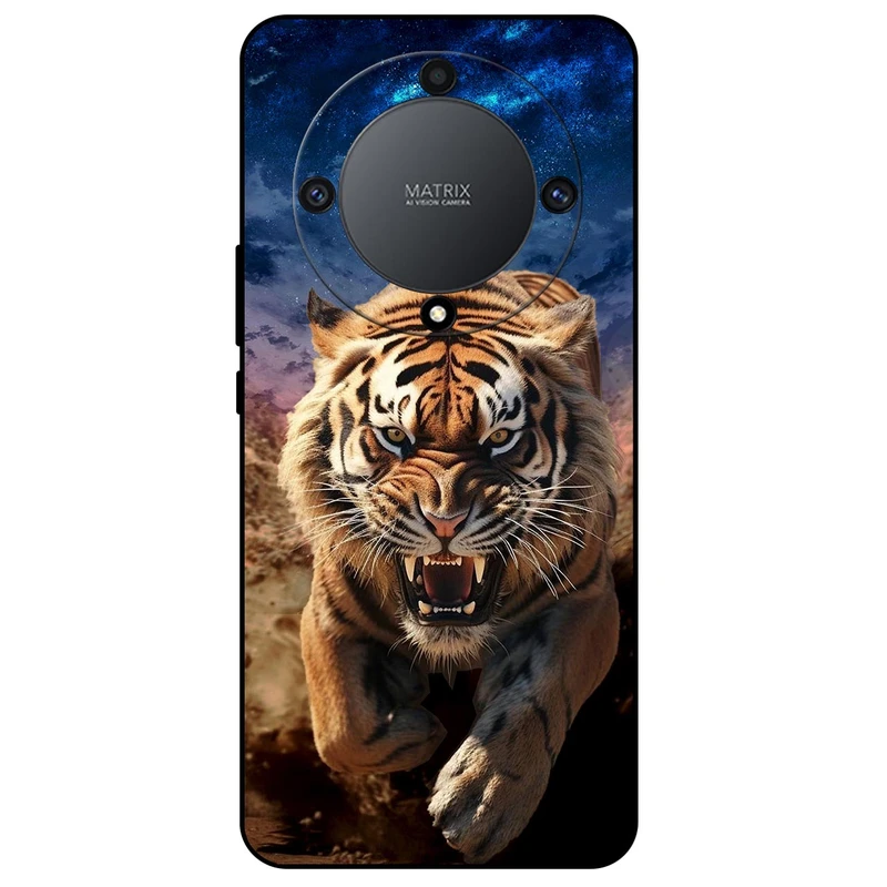 کاور مگافون طرح ببر مدل 7454 مناسب برای گوشی موبایل آنر Magic 5 Lite