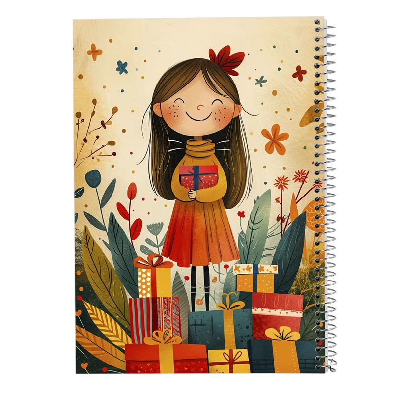 دفتر مشق 50 برگ مدوپد مدل دخترانه کد DF15790