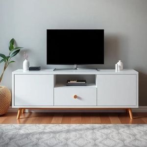 میز تلویزیون مدل ماندگار 2449 مناسب برای تلویزیون تا 52 اینچ