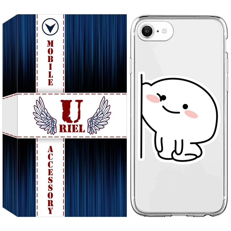 کاور یوریل مدل Clear کد 93 طرح لوس مناسب برای گوشی موبایل اپل iPhone 7 / 8 / SE 2020 / SE 2022