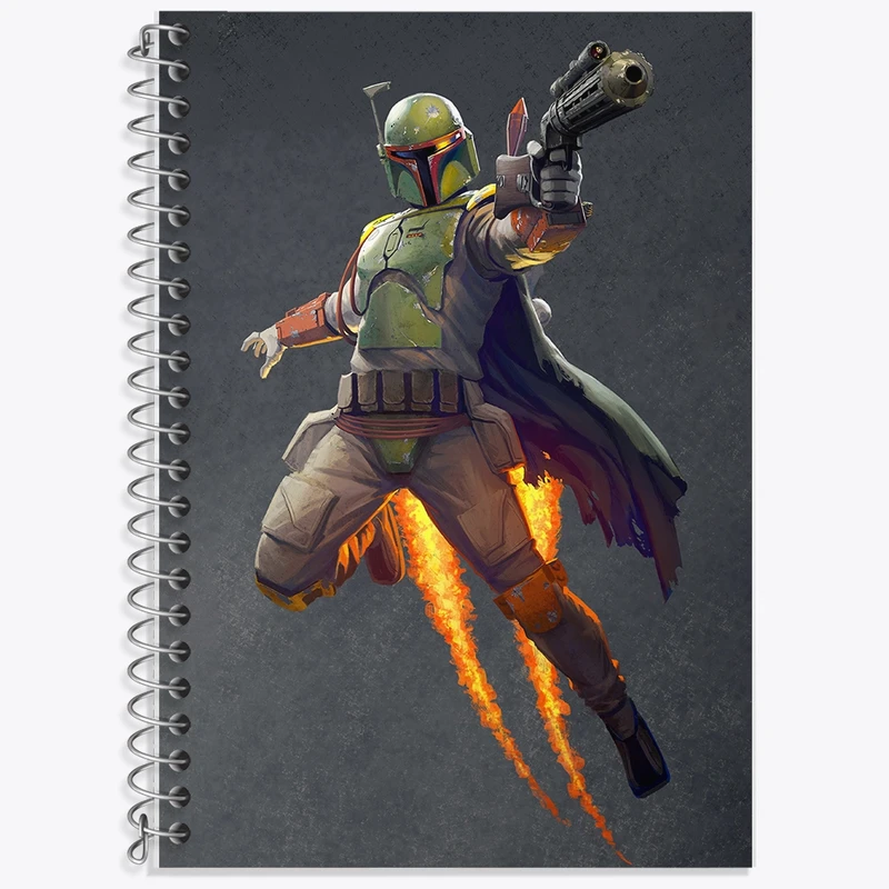 دفتر لغت 50 برگ خندالو طرح جنگ ستارگان (Star Wars) کد F1781