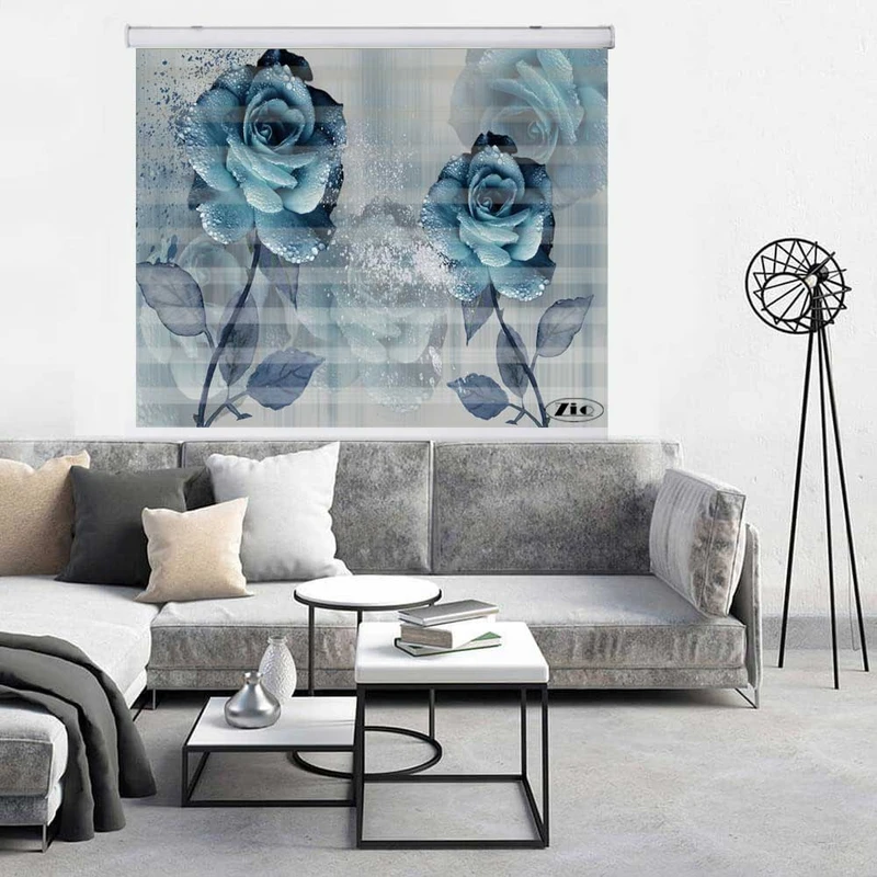 پرده زبرا زیو کد 3D1351 سایز 150x200 سانتی متر