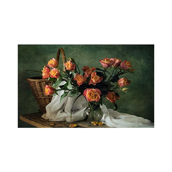   پادری مدل گل و طبیعت کد M35M001-MF0095 سایز 76x46 سانتی متر