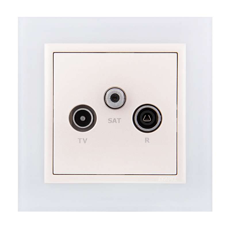 پریز آنتن ایفاپل مدل LOGUS90 CRYSTAL کد 90910TCP/21543/90775