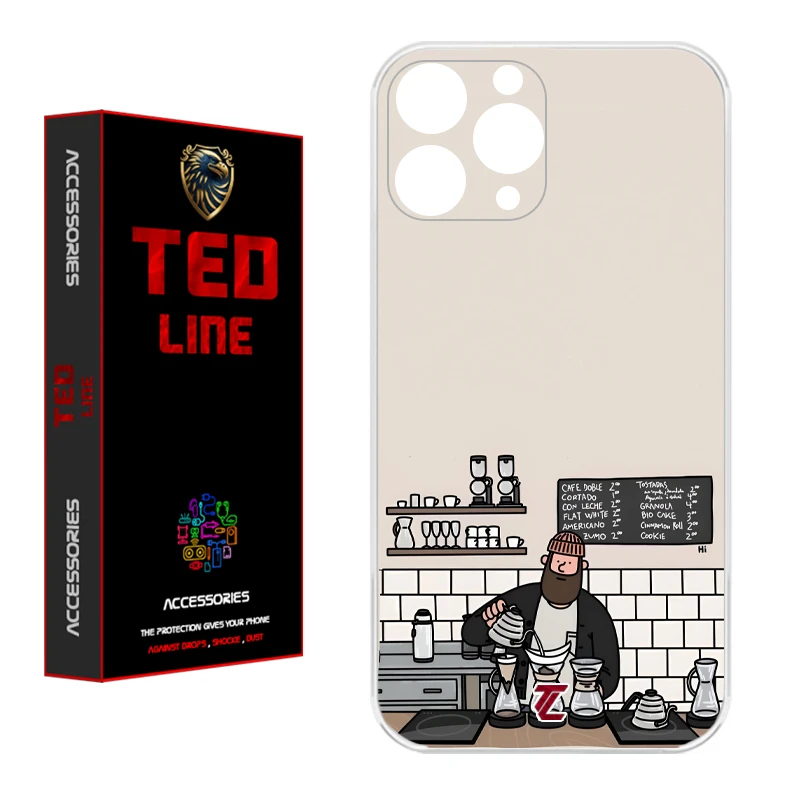 کاور تدلاین طرح باریستا کد 1214 مناسب برای گوشی موبایل اپل Iphone 11 Pro Max