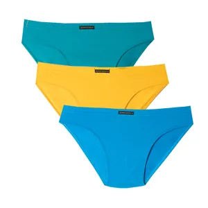 شورت اسلیپ مردانه آریان نخ باف مدل 1312 بسته سه عددی