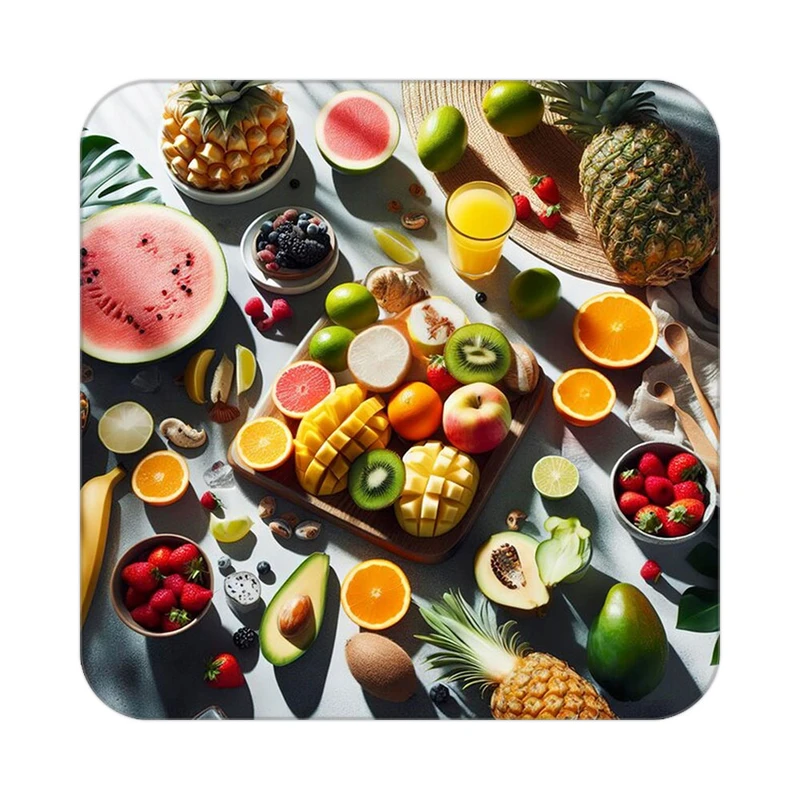 زیر لیوانی کاکتی طرح میوه مدل mp22204