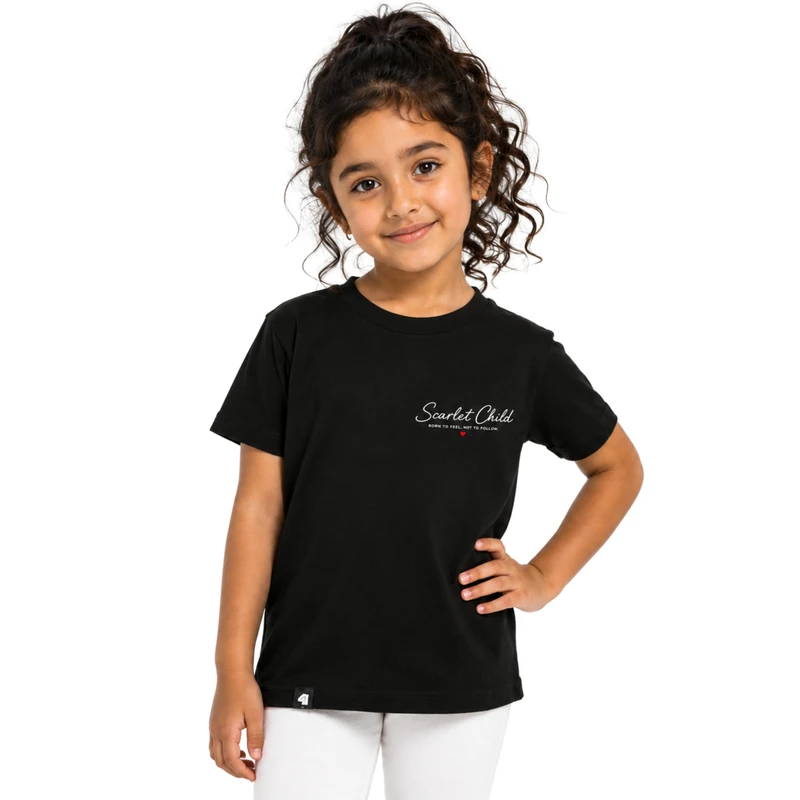 تیشرت بچگانه دخترانه و پسرانه اسکارلت ابورا مدل Own Way Tee 