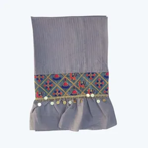 شال زنانه مدل نخی تکه دوزی کد lo1987
