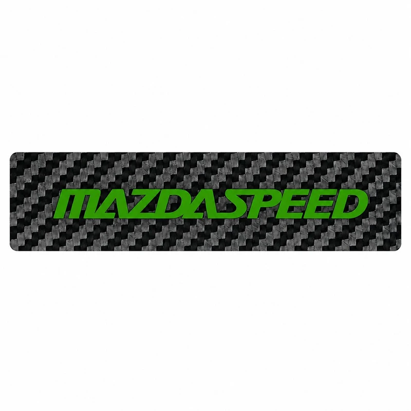 برچسب بدنه خودرو سولگی مدل شبرنگ طرح Mazdaspeed کد M538