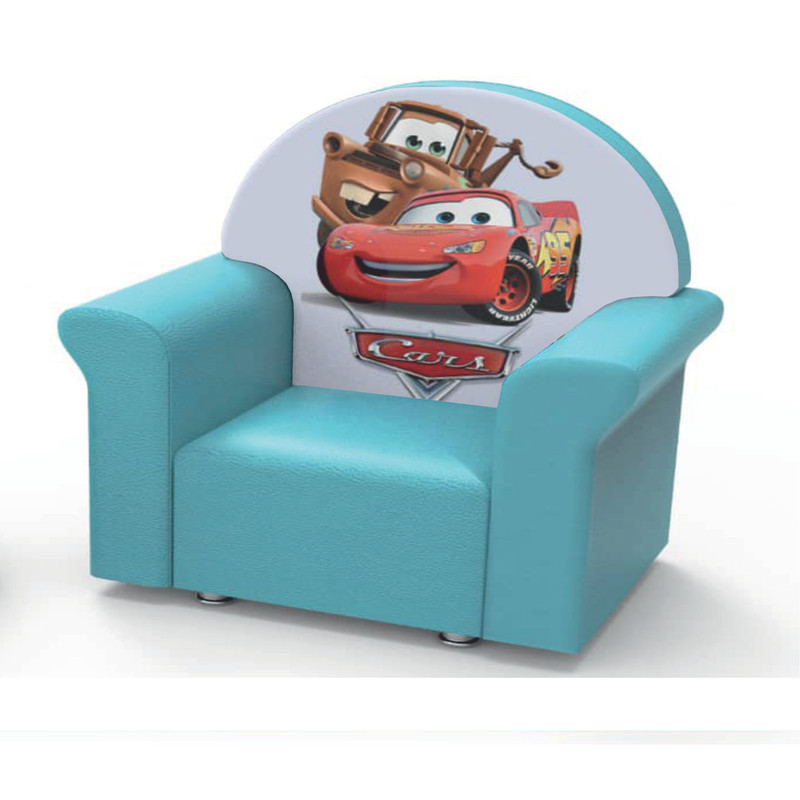 مبل کودک طرح کمانی مدل ماشین مک کویین