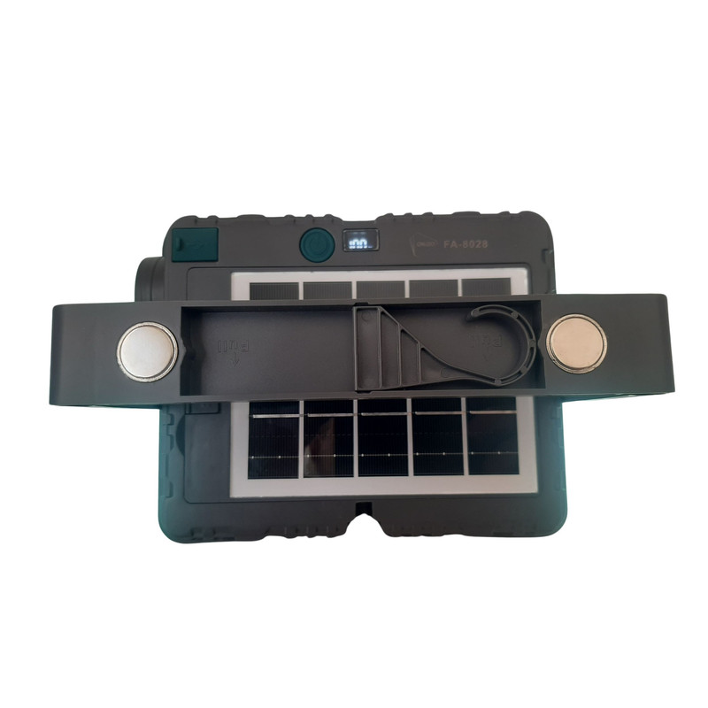 پکیج خورشیدی قابل حمل مدل FA-8028 ظرفیت 20 وات ساعت پکیج خورشیدی قابل حمل مدل FA-8028 ظرفیت 20 وات ساعت