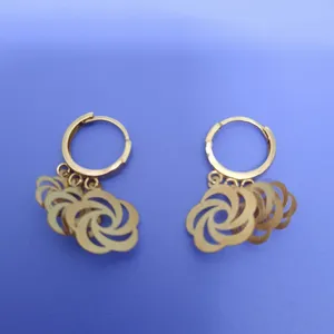 گوشواره طلا 18 عیار زنانه گالری یارطلا کد AG27-19