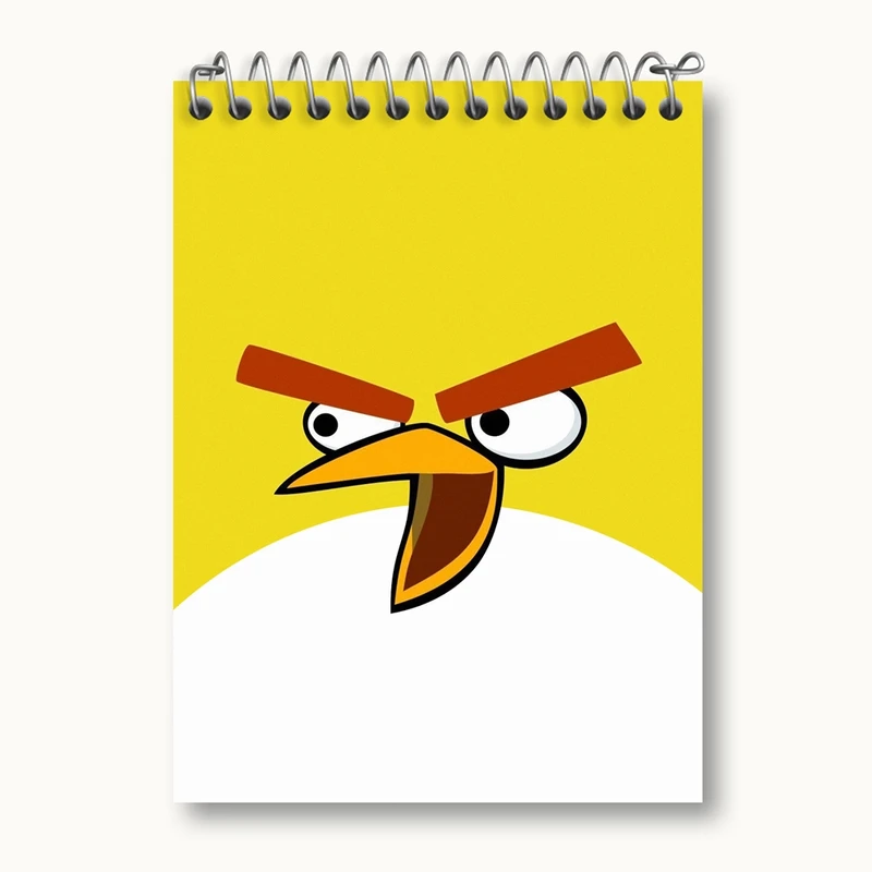 دفتر یادداشت 50 برگ خندالو مدل چاک پرندگان خشمگین Angry Birds کد 13854