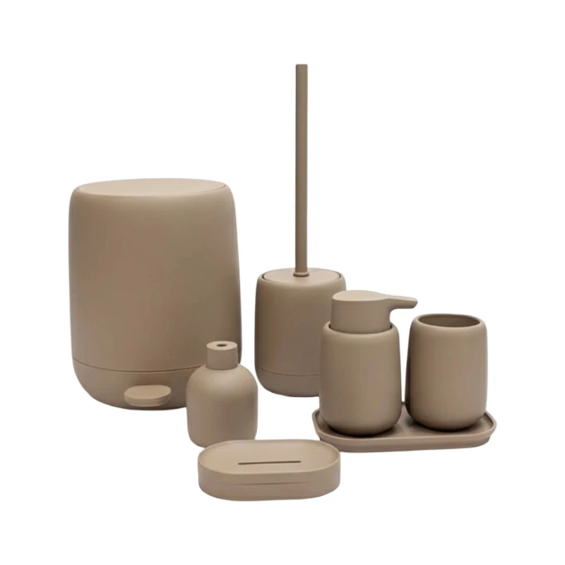 ست سرویس بهداشتی 7 تکه دلفین مدل NL-721-moka