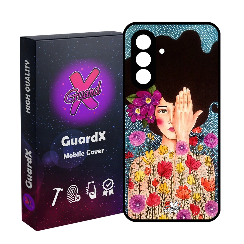 کاور گارد ایکس طرح دختر مدل 10144 مناسب برای گوشی موبایل سامسونگ Galaxy A56 / A56 5G