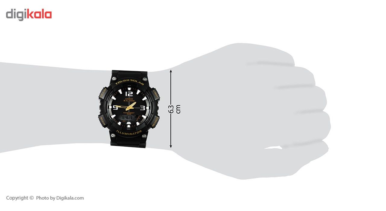 ساعت مچی عقربه ای مردانه کاسیو مدل AQ-S810W-1BVDF -  - 5