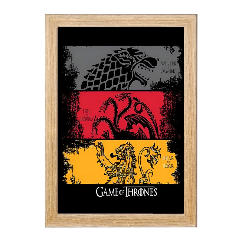 تابلو خندالو مدل گیم آف ترونز (Game of Thrones)  کد F4683