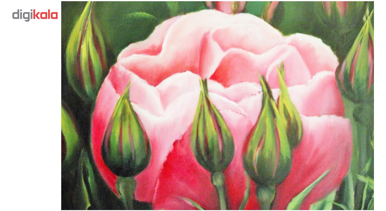 تابلو نقاشی گالری زند طرح گل رز