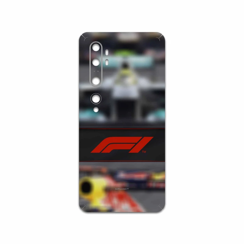 برچسب پوششی ماهوت مدل Formula One مناسب برای گوشی موبایل شیائومی Mi Note 10 Pro