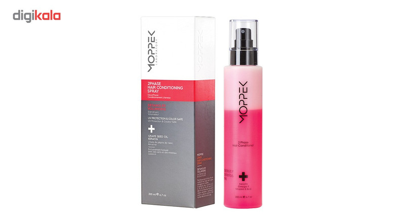 سرم مو دو فاز موپک مدل Pink حجم 200 میلی لیتر