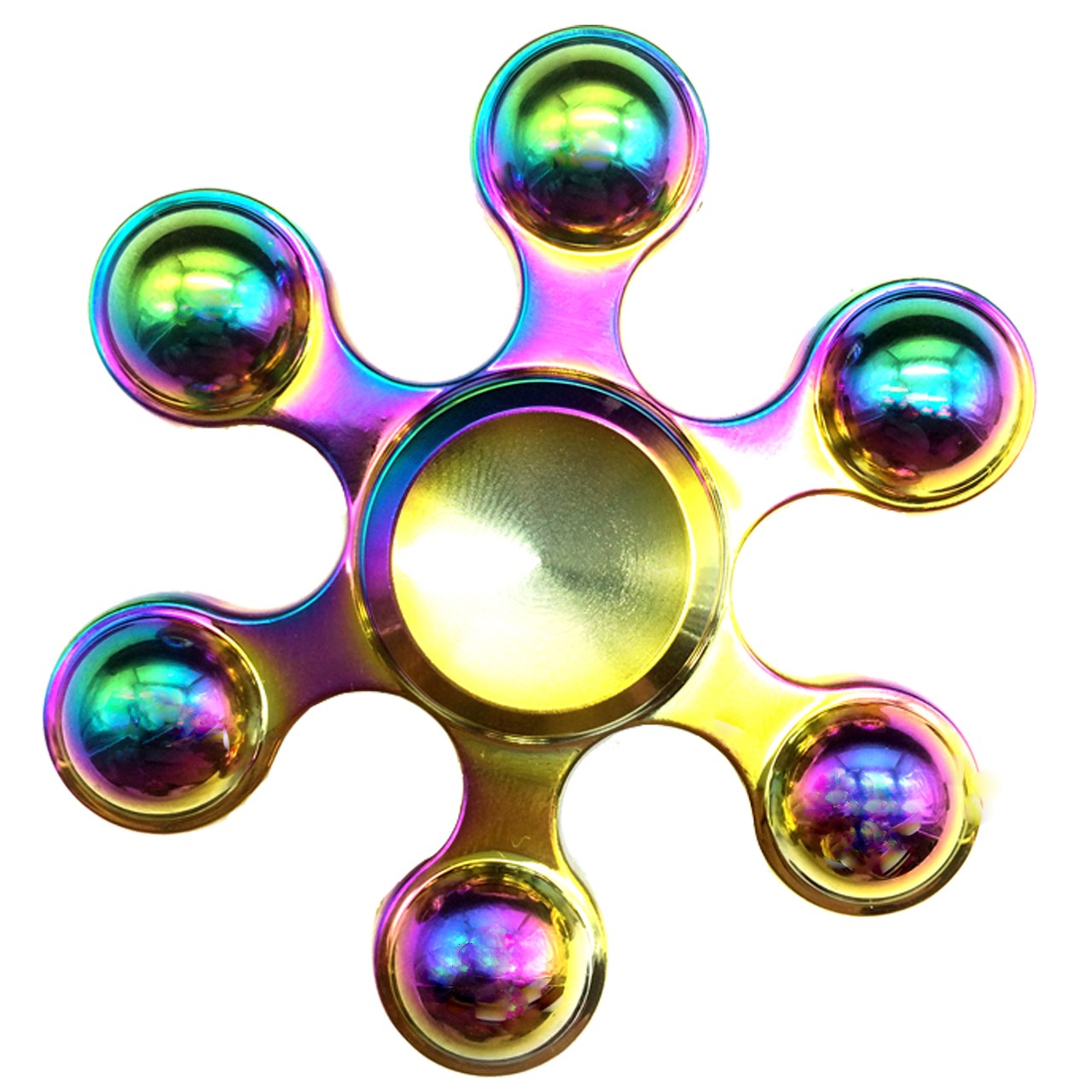 اسپینر دستی مدل Rainbow Molecule