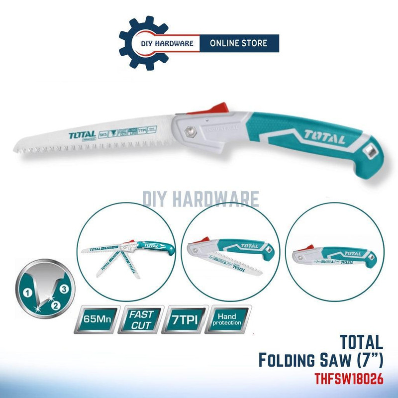 اره باغبانی تاشو توتال مدل THFSW18026