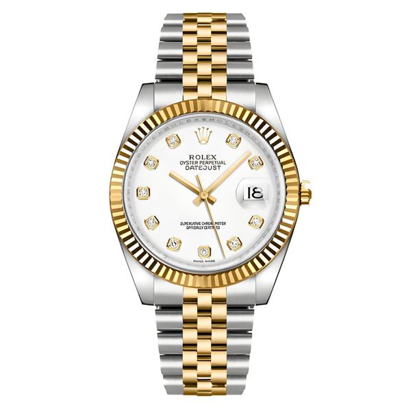 ساعت مچی عقربه‌ای مردانه  مدل دیت جاست نگینی ساده کد 026_sd