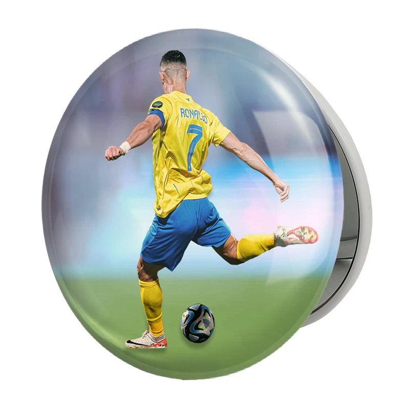 آینه جیبی خندالو طرح کریستیانو رونالدو مدل تاشو کد 36409