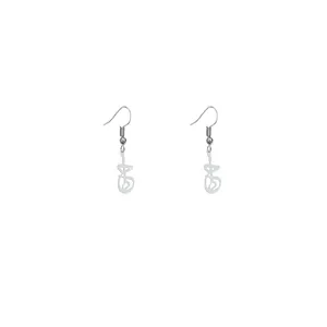 گوشواره زنانه هایکا طرح خدا مدل ha-252