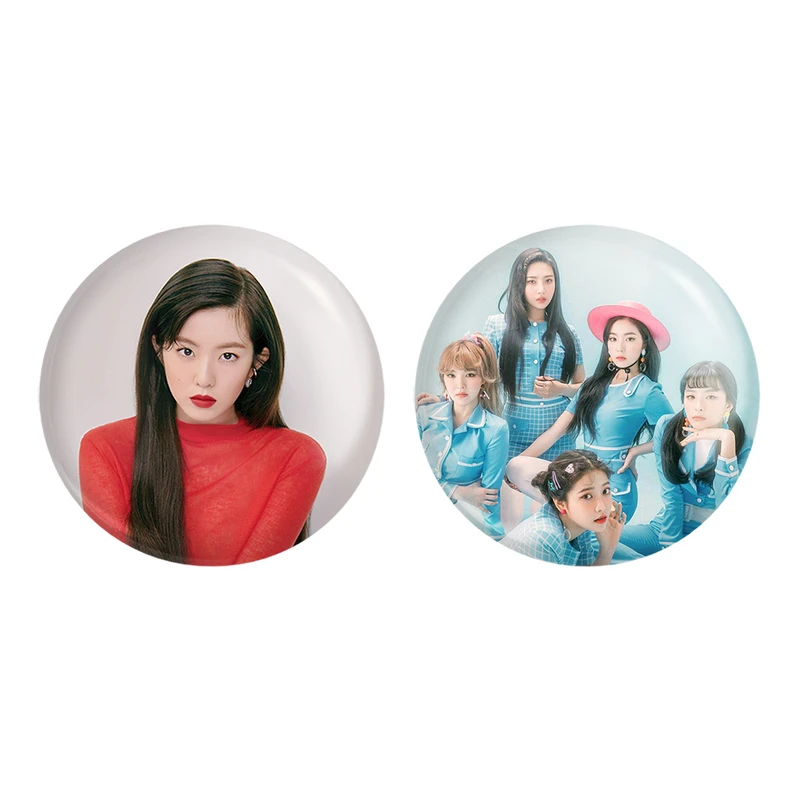 مگنت خندالو طرح آیرین گروه Red Velvet کد 1300213001 مجموعه 2 عددی