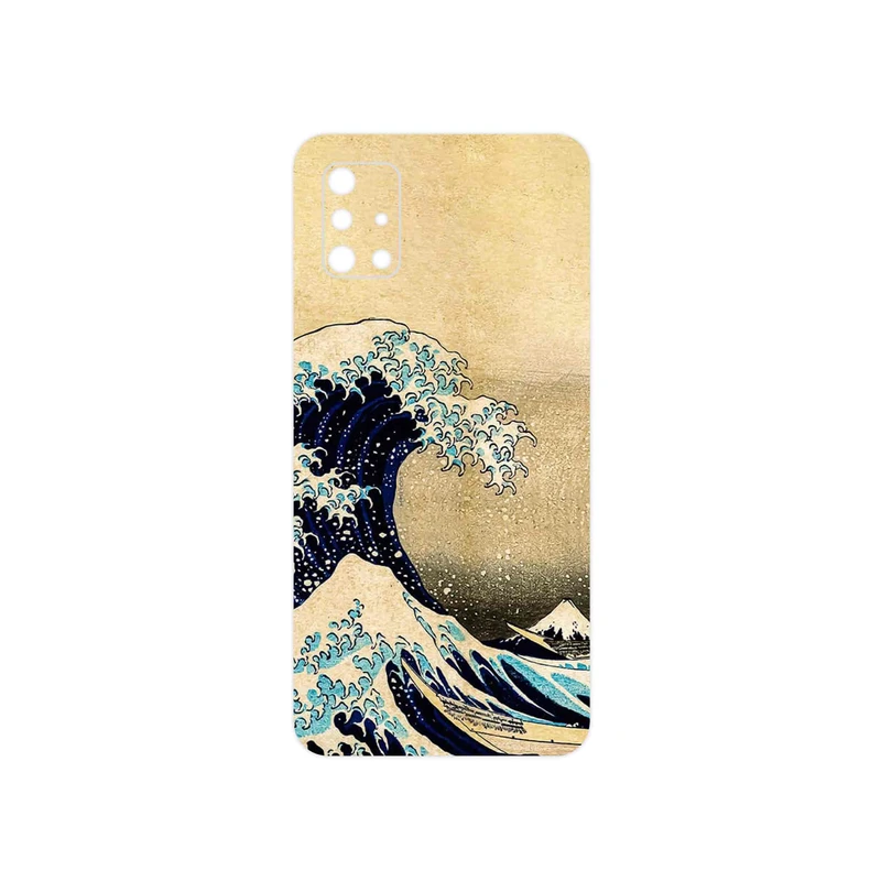 برچسب پوششی ماهوت مدل The Great Wave off Kanagawa of Hokusai مناسب برای گوشی موبایل سامسونگ Galaxy A51