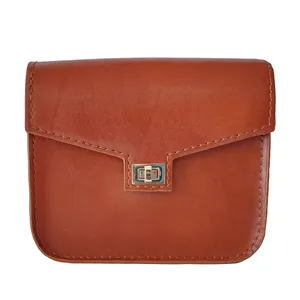 کیف رو دوشی چرمی مدل مروارید