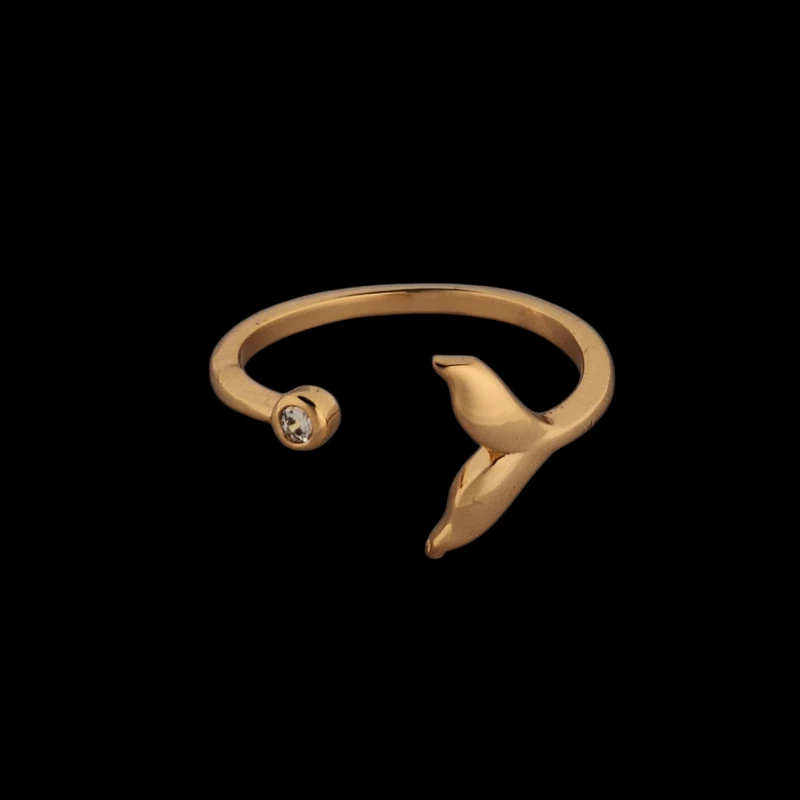 انگشتر زنانه مدل دم وال