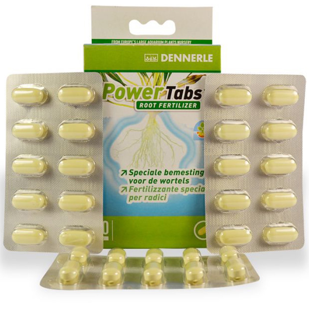 کود گیاهی دنرله مدل Power Tabs وزن 60گرم