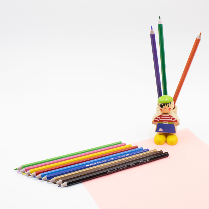 مداد رنگی 12 رنگ ادمیرال مدل 103