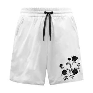 شلوارک مردانه مدل گل رز کد E 332