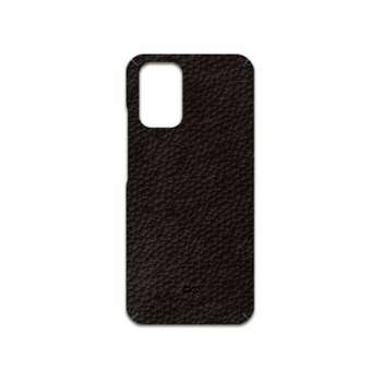 برچسب پوششی ماهوت مدل Dark-Brown-Leather مناسب برای گوشی موبایل شیائومی Redmi Note 10s